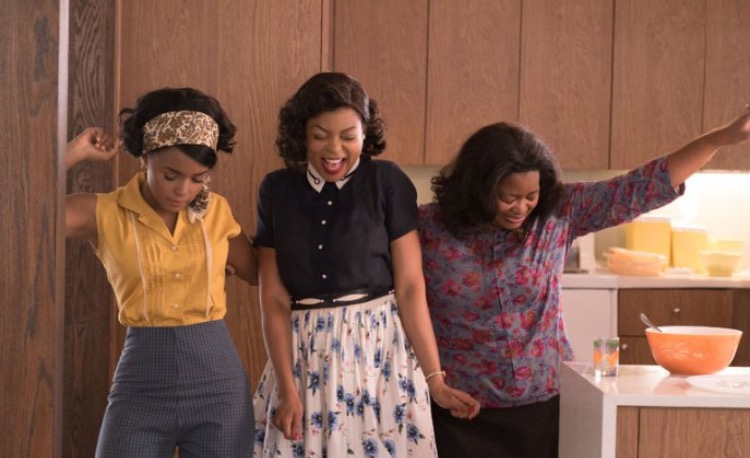 hidden figures - taraji p henson and octavia spencer and janelle monae